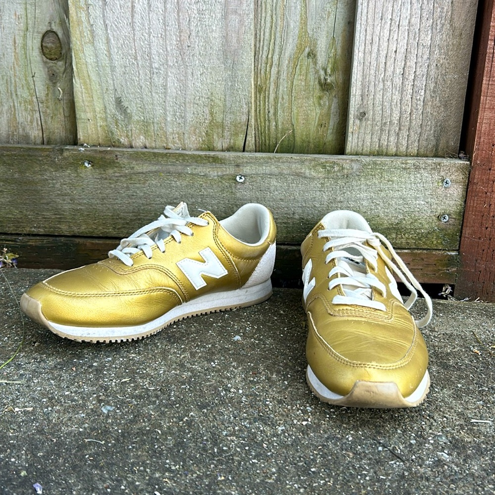 COPY - Gold sneakers